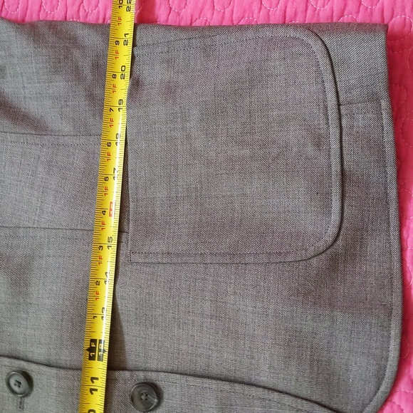Beautifully Tailored Grey Jacket Blazer 18 from Land's End - Picture 7 of 9